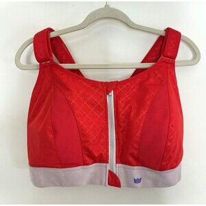 Shefit Ultimate Sports Bra High Impact Size 5 Luxe Red Crimson Gym Run  Workout